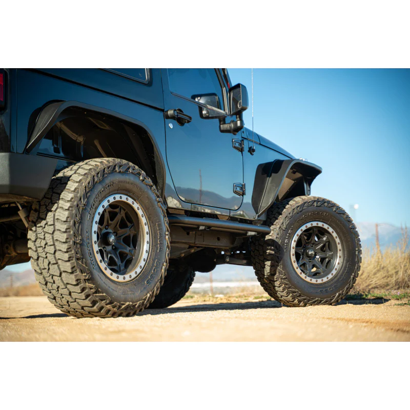 DV8 Offroad 2-Door OE Plus Running Boards Model SRJK-09 - Image 7