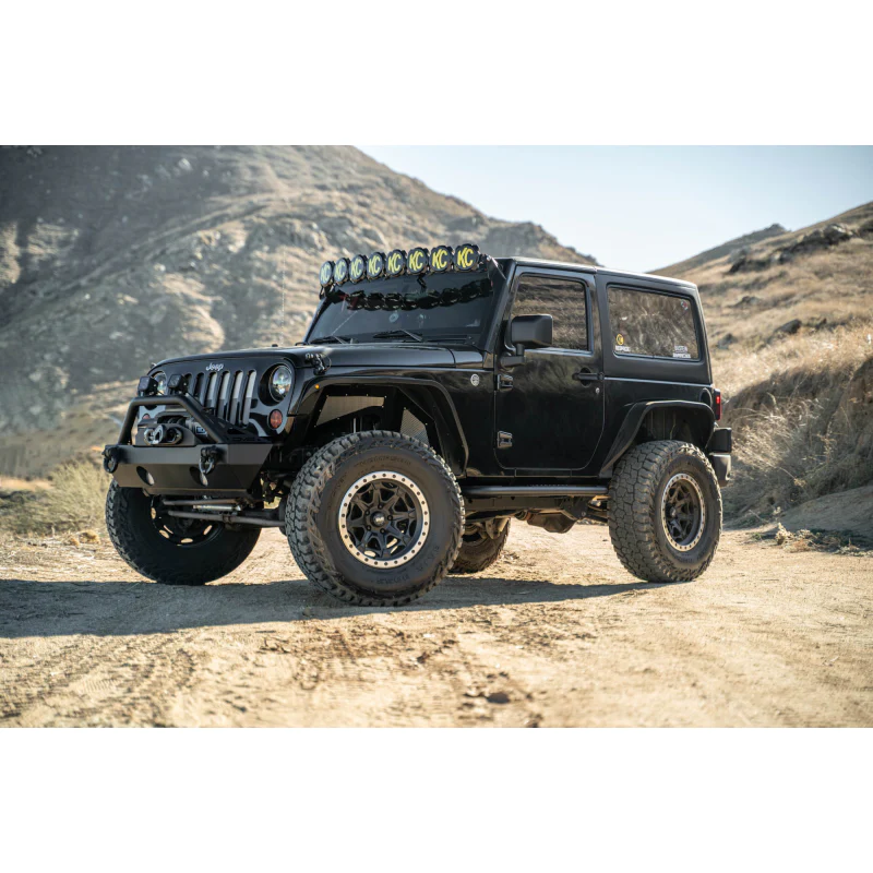 DV8 Offroad 2-Door OE Plus Running Boards Model SRJK-09 - Image 8