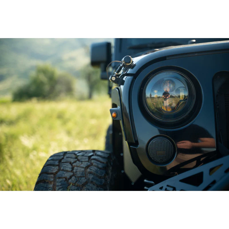 DV8 Offroad 2007-2018 Jeep Wrangler JK JKU Fender Flare Deletes Model FDJK-08 - Image 3