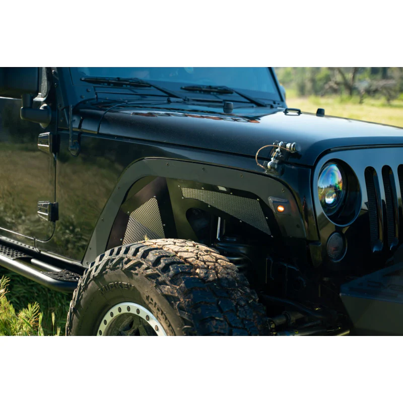 DV8 Offroad 2007-2018 Jeep Wrangler JK JKU Fender Flare Deletes Model FDJK-08 - Image 6