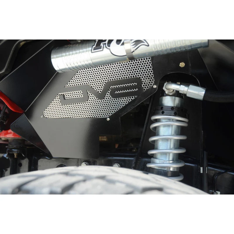 DV8 Offroad 2007-2018 Jeep Wrangler JK JKU Front Inner Fenders Black or Raw Model INFEND-01FB - Image 10
