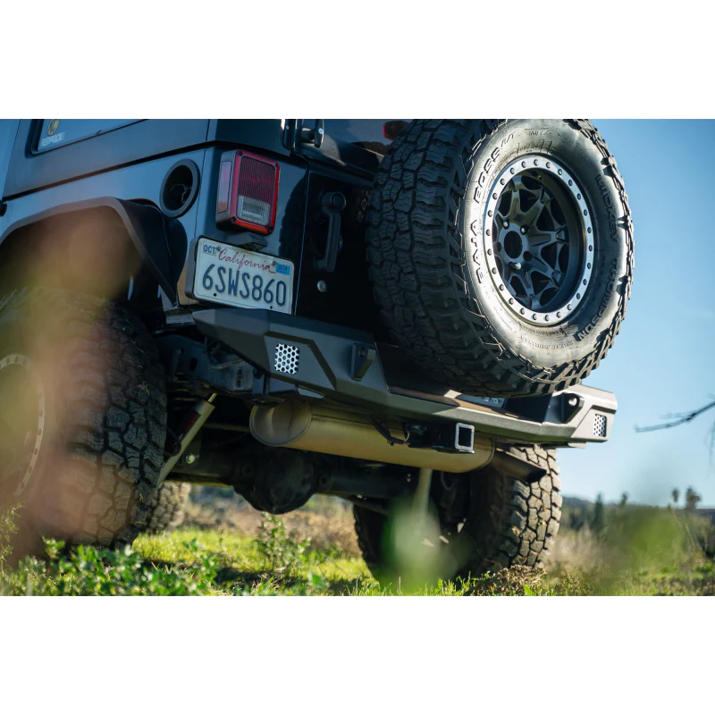 DV8 Offroad 2007-2018 Jeep Wrangler JK JKU Fs-7 Series Rear Bumper Model RBJK-12 - Image 3