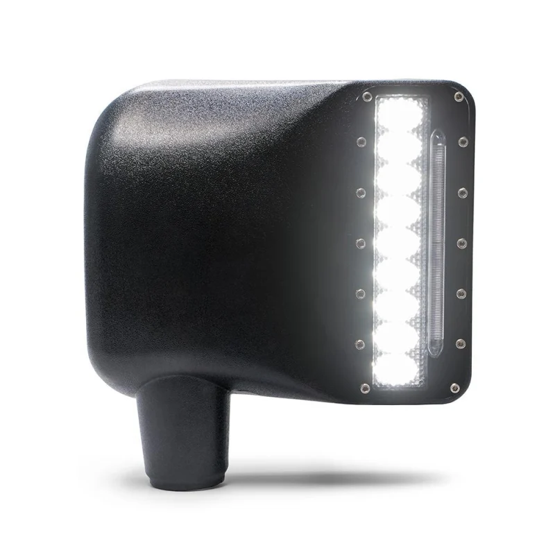 DV8 Offroad 2007-2018 Jeep Wrangler JK JKU Led Mirror Covers Model BCME27W3W - Image 3