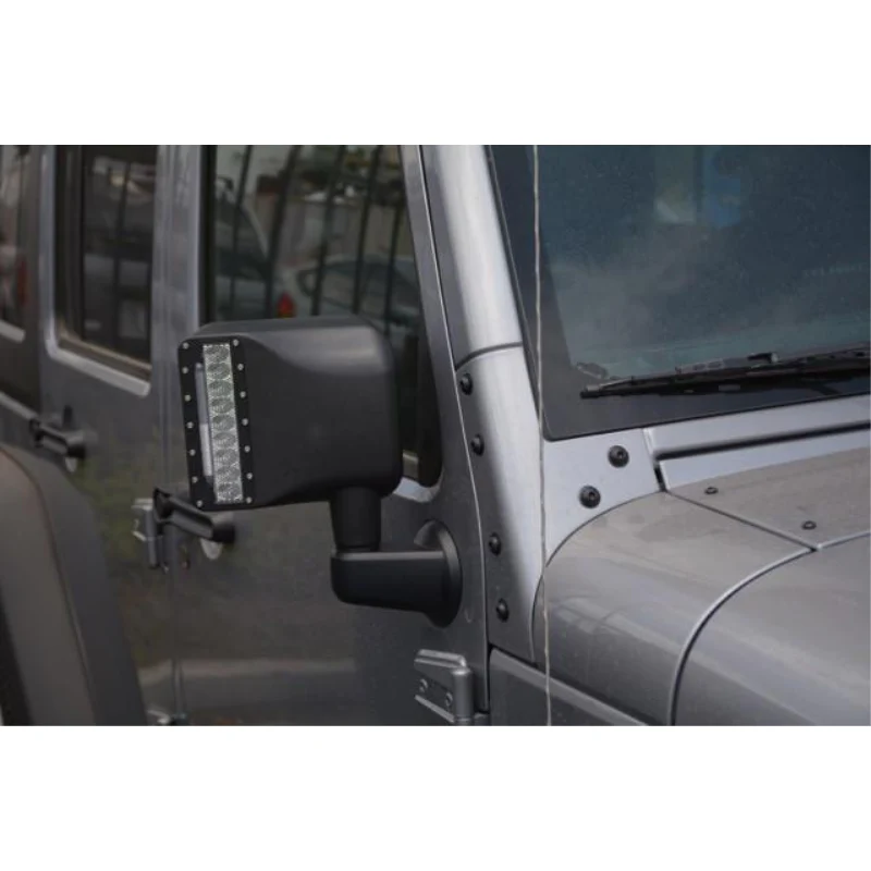 DV8 Offroad 2007-2018 Jeep Wrangler JK JKU Led Mirror Covers Model BCME27W3W - Image 6