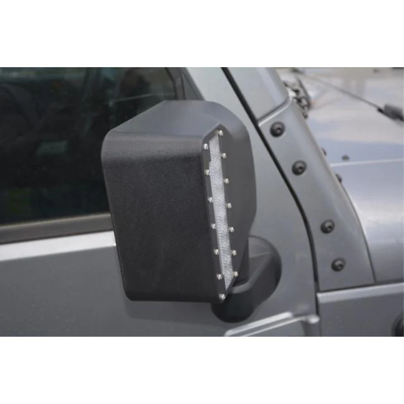 DV8 Offroad 2007-2018 Jeep Wrangler JK JKU Led Mirror Covers Model BCME27W3W - Image 8