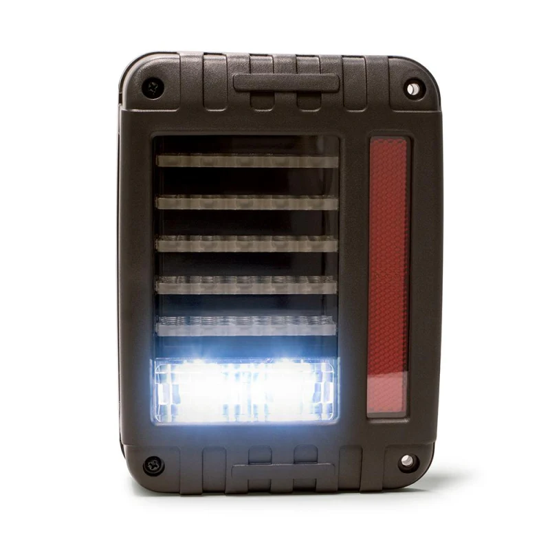 DV8 Offroad 2007-2018 Jeep Wrangler JK JKU Led Tail Lights Model TLJK-02 - Image 4