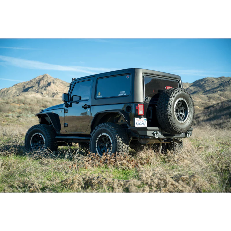 DV8 Offroad 2007-2018 Jeep Wrangler JK JKU Mto Series Rear Bumper Model RBJK-13 - Image 3