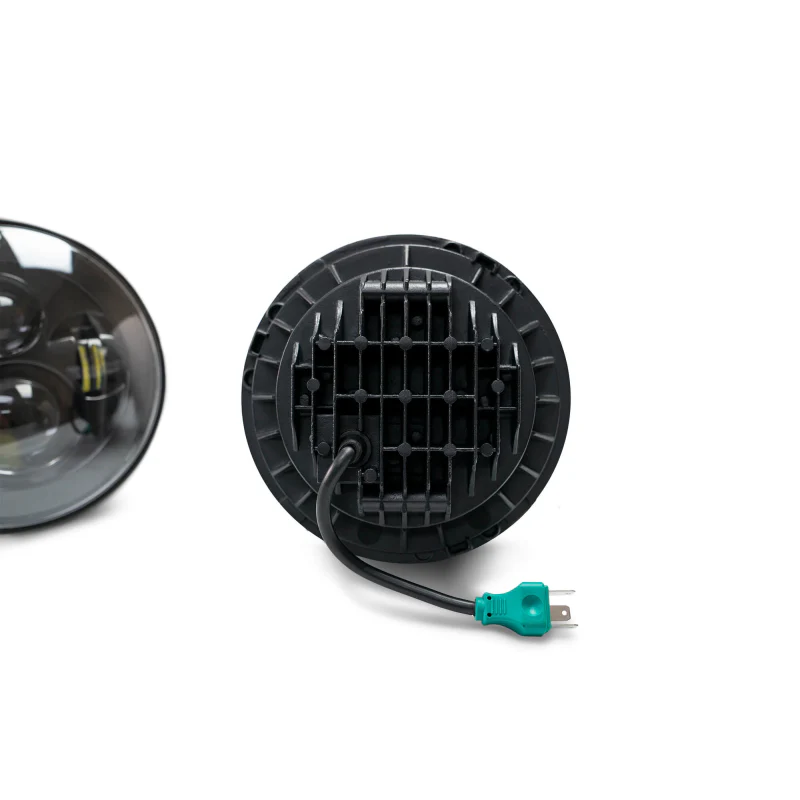 DV8 Offroad 2007-2018 Jeep Wrangler JK JKU Projector Led Headlights Model HL7JK-02 - Image 3