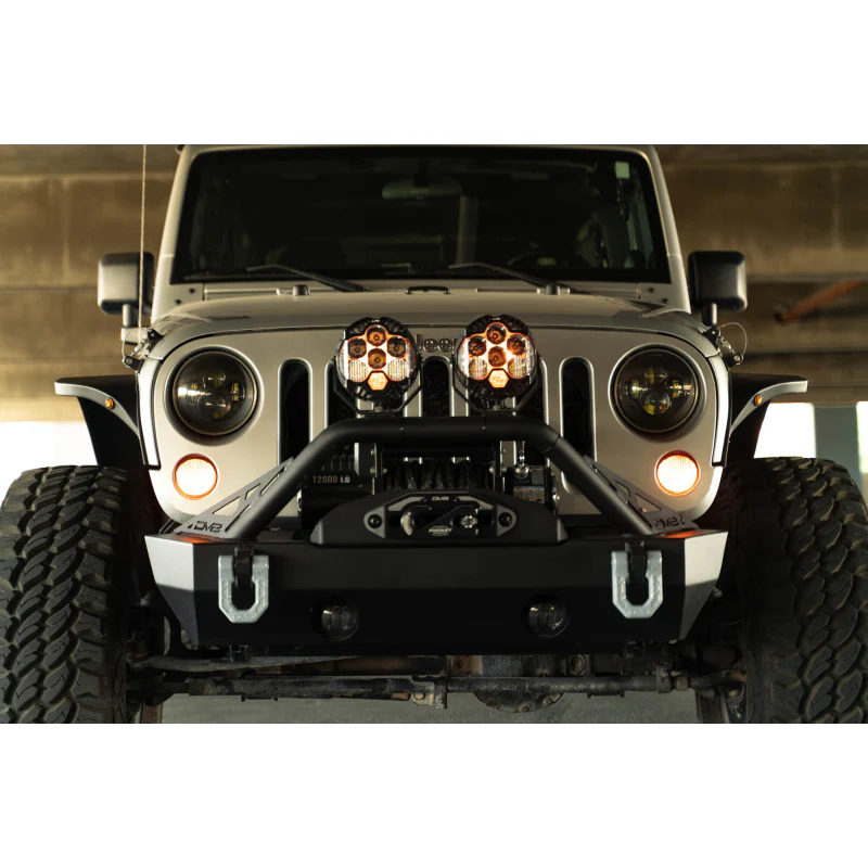 DV8 Offroad 2007-2018 Jeep Wrangler JK JKU Slim Fender Flares Model FDJK-07 - Image 8