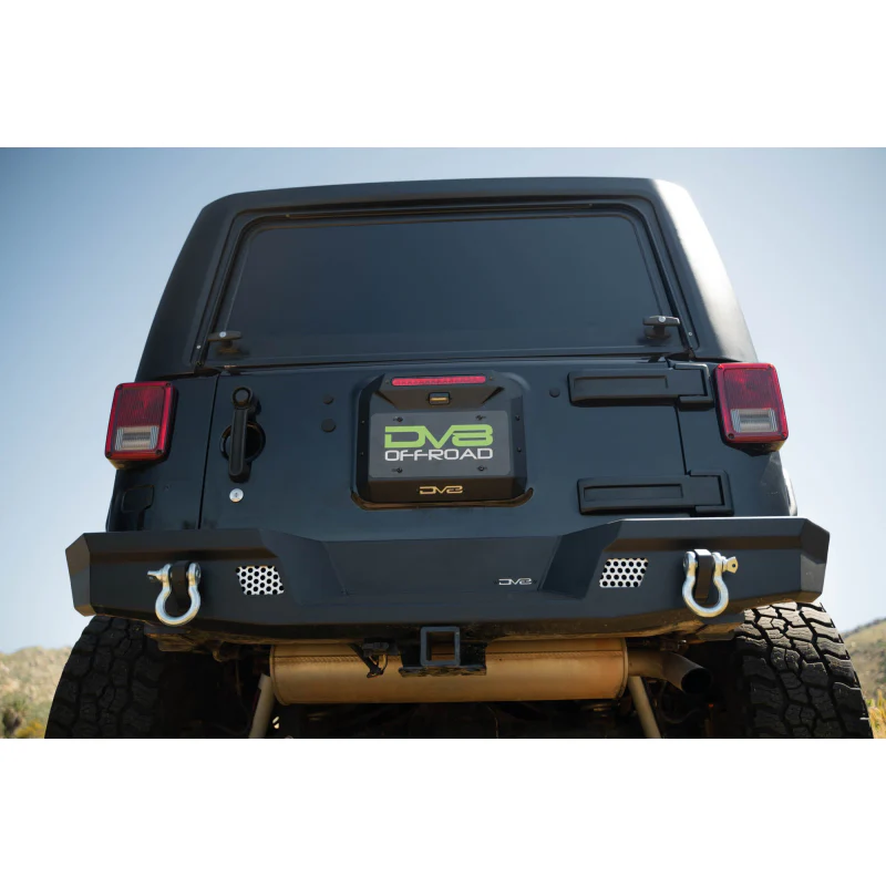 DV8 Offroad 2007-2018 Jeep Wrangler JK JKU Spare Tire Delete Model TSJK-01 - Image 2