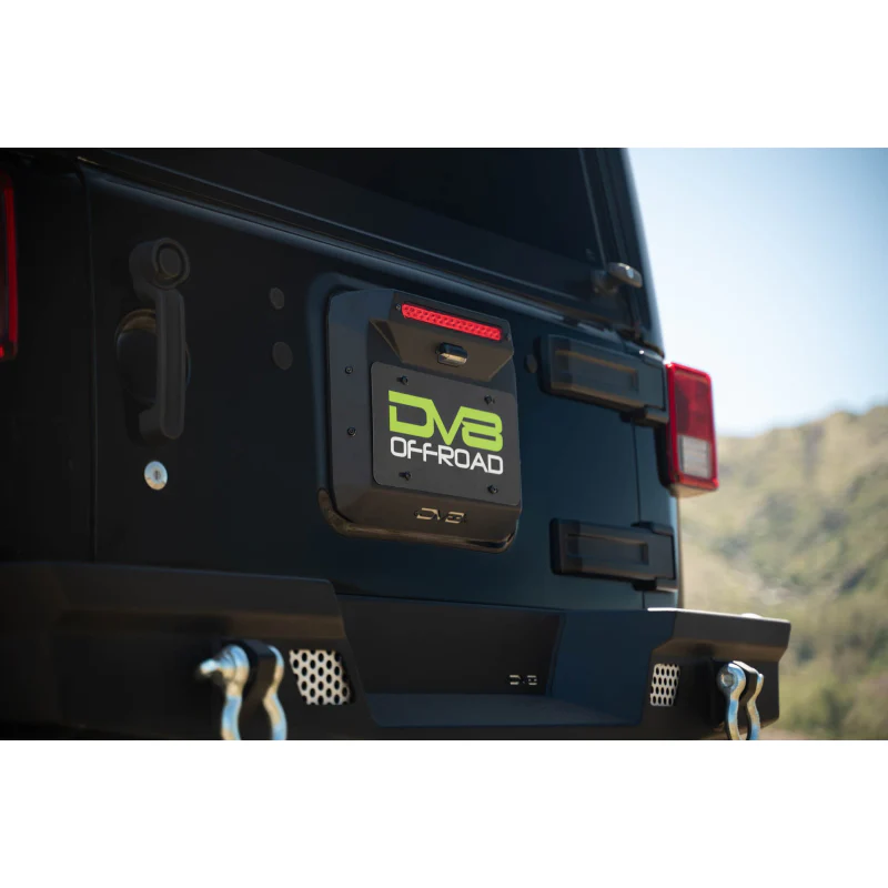 DV8 Offroad 2007-2018 Jeep Wrangler JK JKU Spare Tire Delete Model TSJK-01 - Image 3