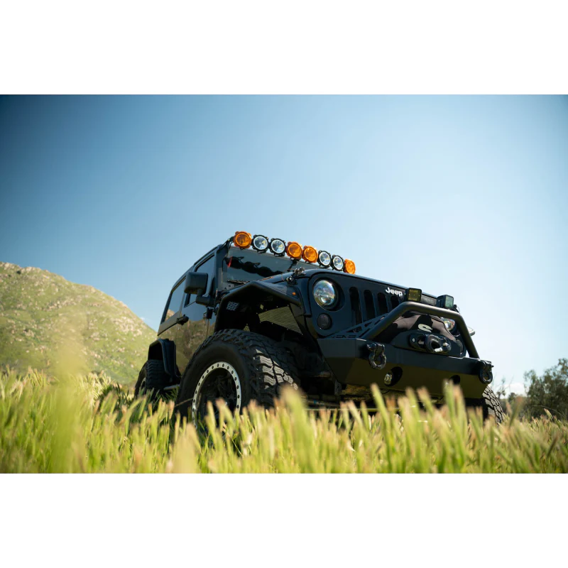 DV8 Offroad 2007-2018 Jeep Wrangler JK JKU Spec Series Fender Flares Model FDJK-06 - Image 2