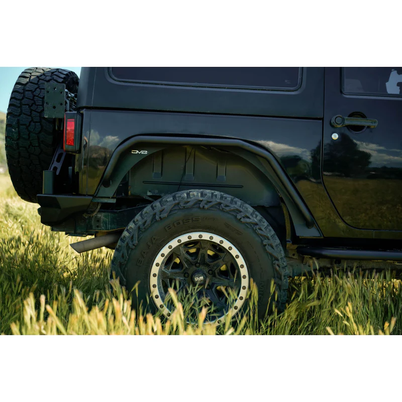 DV8 Offroad 2007-2018 Jeep Wrangler JK JKU Spec Series Fender Flares Model FDJK-06 - Image 4