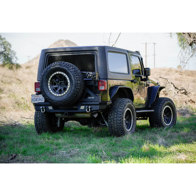 DV8 Offroad 2007-2018 Jeep Wrangler JK JKU Tire Carrier For Mto Bumper Model TCJK-13 - Image 10