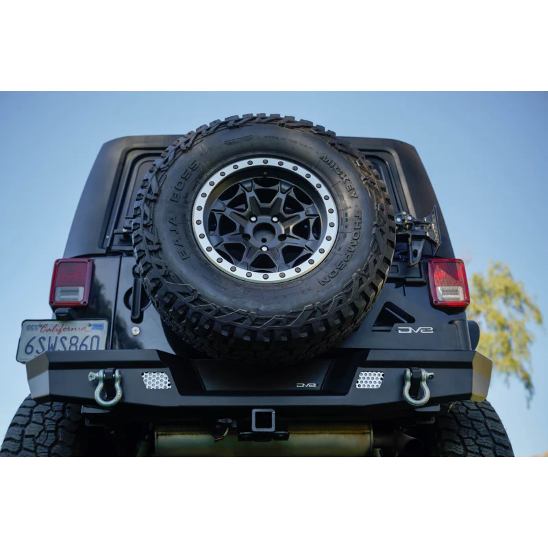 DV8 Offroad 2007-2018 Jeep Wrangler JK JKU Tire Carrier For Mto Bumper Model TCJK-13 - Image 11
