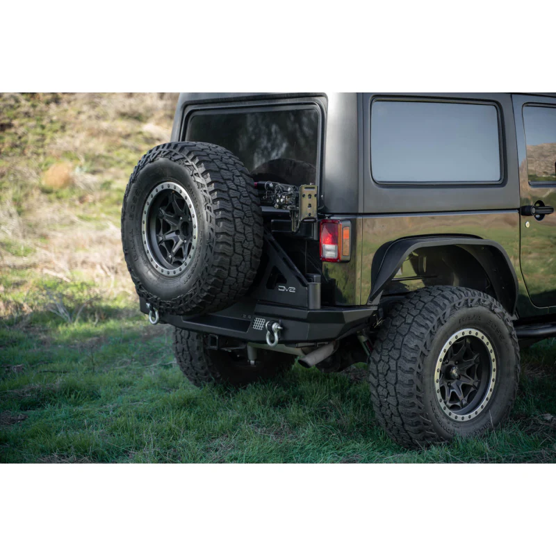DV8 Offroad 2007-2018 Jeep Wrangler JK JKU Tire Carrier For Mto Bumper Model TCJK-13 - Image 17