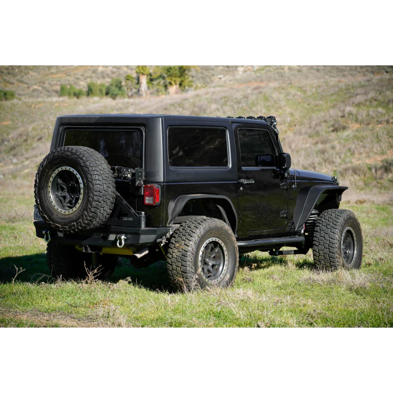 DV8 Offroad 2007-2018 Jeep Wrangler JK JKU Tire Carrier For Mto Bumper Model TCJK-13 - Image 9