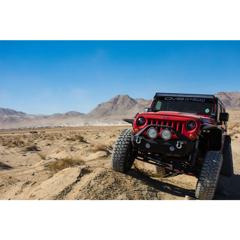DV8 Offroad 2007-2018 Jeep Wrangler JK JKU Wide Fender Flares Front and Rear Model FENDB-02 - Image 10