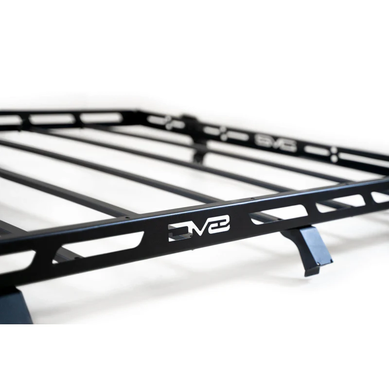 DV8 Offroad 2007-2018 Jeep Wrangler JKU 4-Door Full-Length Roof Rack Model RRJK-03 - Image 10