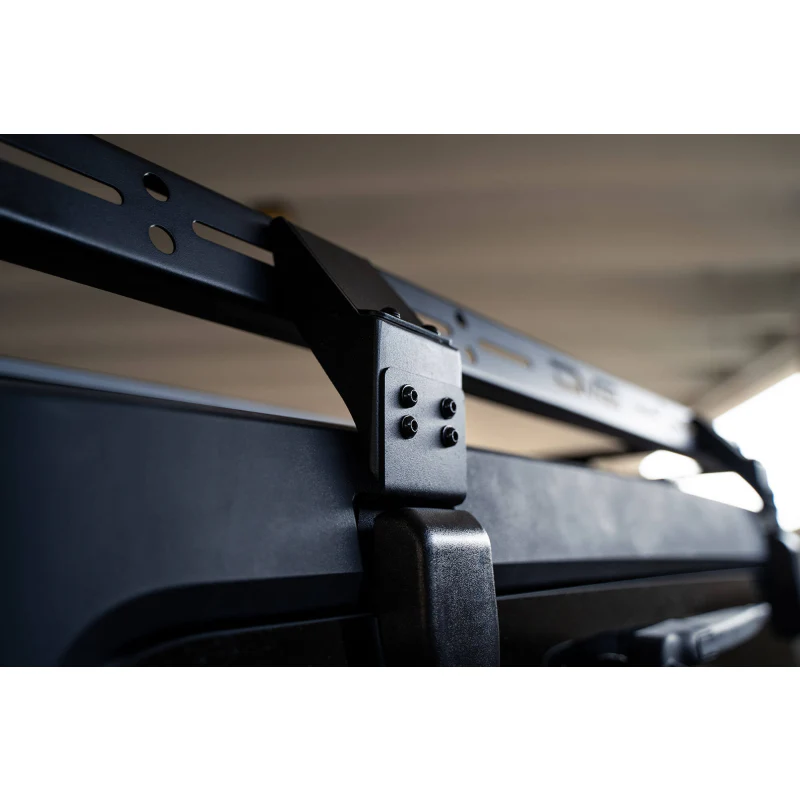 DV8 Offroad 2007-2018 Jeep Wrangler JKU 4-Door Full-Length Roof Rack Model RRJK-03 - Image 11