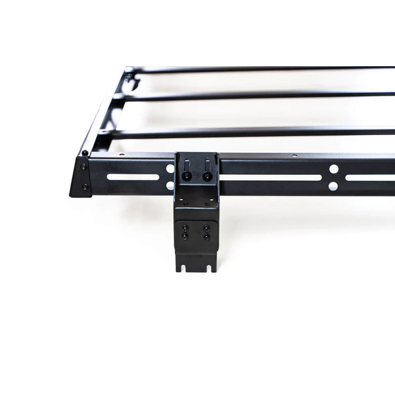 DV8 Offroad 2007-2018 Jeep Wrangler JKU 4-Door Full-Length Roof Rack Model RRJK-03 - Image 5