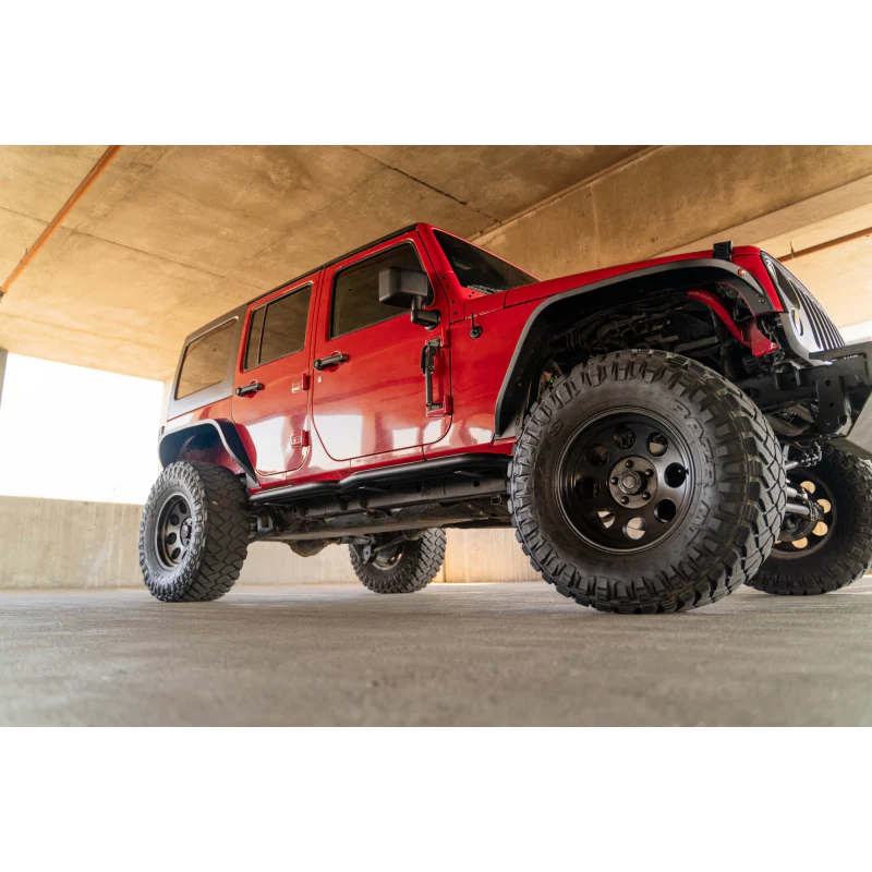 DV8 Offroad 4-Door OE Plus Running Boards Model SRJK-08 - Image 7