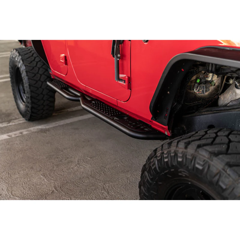 DV8 Offroad 4-Door OE Plus Running Boards Model SRJK-08 - Image 9