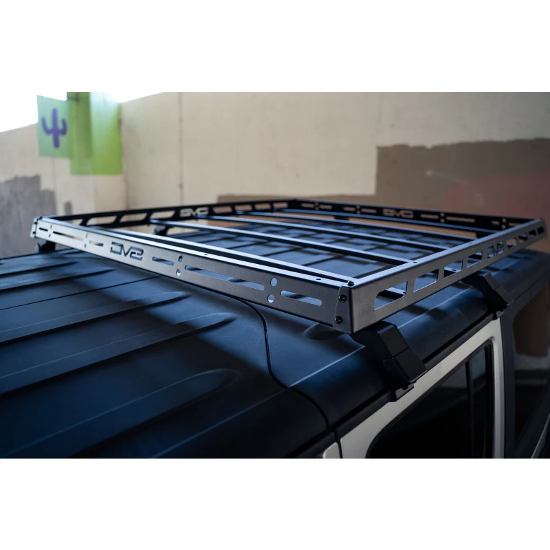 DV8 Offroad 2007-2018 Jeep Wrangler JKU 4-Door Short Roof Rack Model RRJK-04 - Image 10