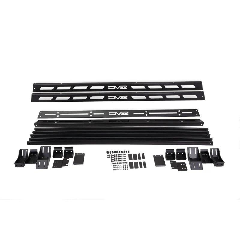 DV8 Offroad 2007-2018 Jeep Wrangler JKU 4-Door Short Roof Rack Model RRJK-04 - Image 2