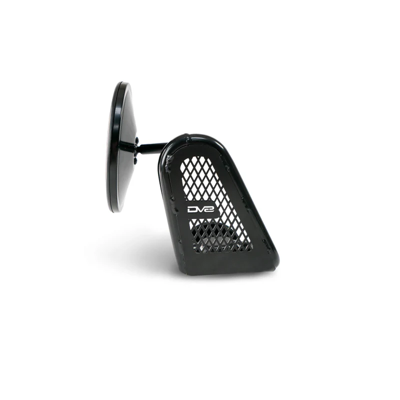 DV8 Offroad 2007-2018 Jeep Wrangler Tubular Mirrors Model D-JP-190050-B - Image 5