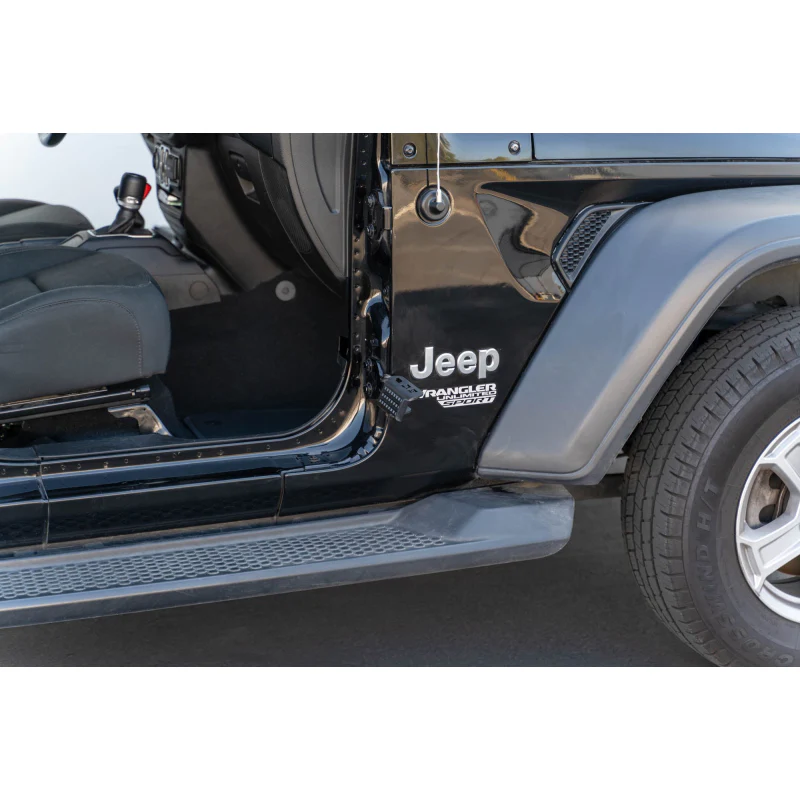 DV8 Offroad 2007-2025 Jeep Gladiator JT Wrangler JK, JKU, JL, JLU Foot Pegs Model STJL-05
