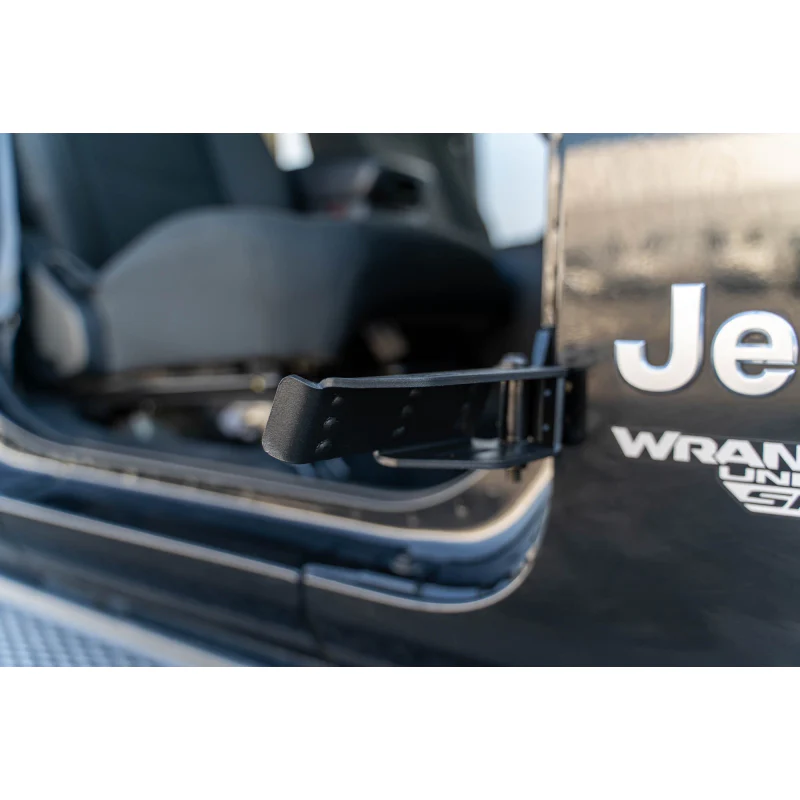 DV8 Offroad 2007-2025 Jeep Gladiator JT Wrangler JK, JKU, JL, JLU Foot Pegs Model STJL-05 - Image 3