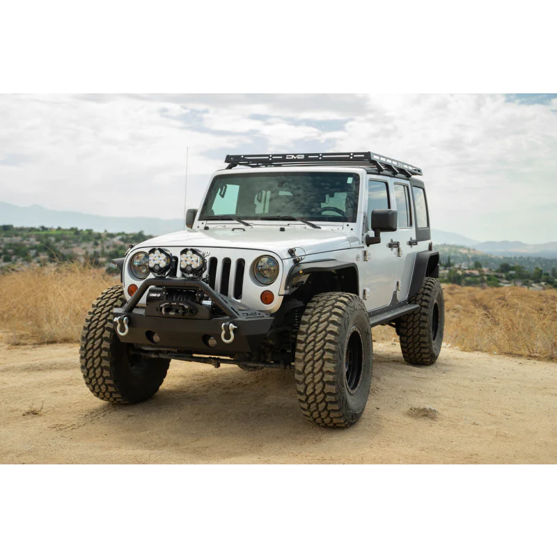 DV8 Offroad 2007-2025 Jeep Gladiator JT Wrangler JK JKU JL JLU Fs-15 Series Front Bumper Model FBJL-05 - Image 2