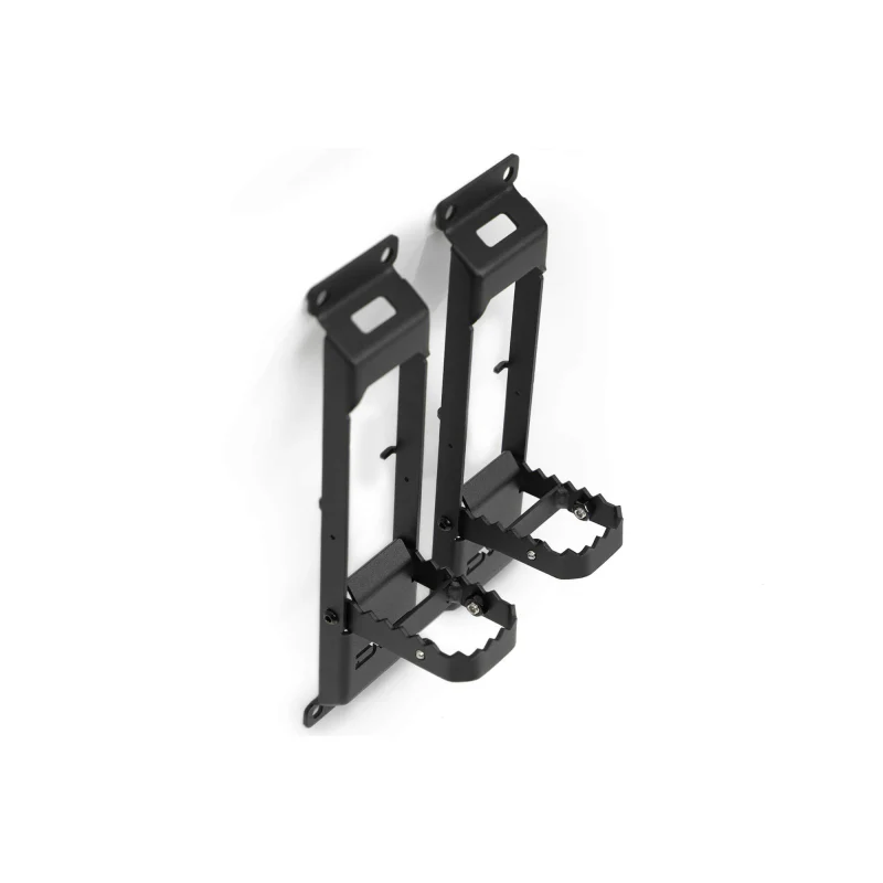 DV8 Offroad 2007-2025 Jeep Gladiator JT Wrangler JK, JKU, JL, JLU Hinge Mounted Steps Model STJL-04 - Image 16