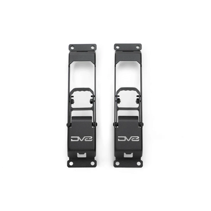 DV8 Offroad 2007-2025 Jeep Gladiator JT Wrangler JK, JKU, JL, JLU Hinge Mounted Steps Model STJL-04 - Image 9