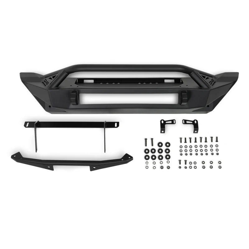 DV8 Offroad 2007-2025 Jeep GladiatorJT Wrangler JK JKU JL JLU Fs-1 Series Stubby Front Bumper Model FBJL-11 - Image 15