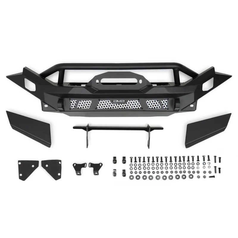 DV8 Offroad 2007-2025 Jeep GladiatorJT Wrangler JK JKU JL JLU Mto Series Front Bumper Model FBJL-12 - Image 15