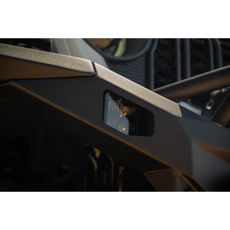 DV8 Offroad 2007-2025 Jeep GladiatorJT Wrangler JK JKU JL JLU Mto Series Front Bumper Model FBJL-12 - Image 4