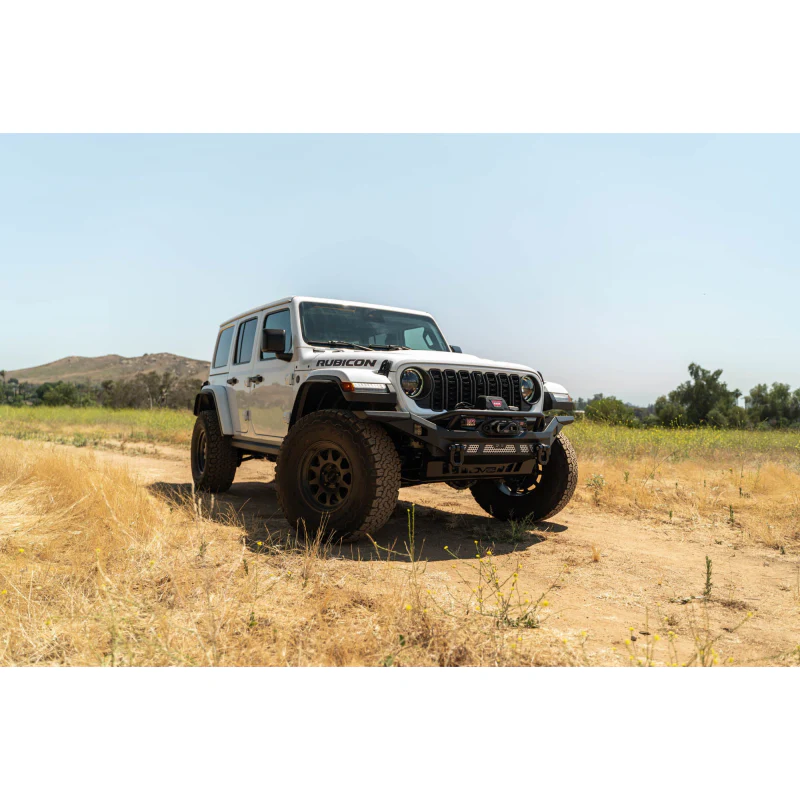 DV8 Offroad 2007-2025 Jeep GladiatorJT Wrangler JK JKU JL JLU Mto Series Front Bumper Model FBJL-12 - Image 5