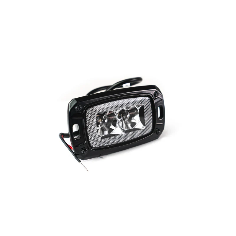 DV8 Offroad 2007-2025 Jeep Wrangler JK JKU JL JLU 2 and 4-Door Bolt-on Hitch with Lights Model AHJP-01 - Image 9