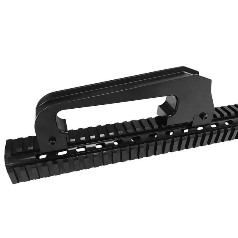 DV8 Offroad 2007-2025 Jeep Wrangler JK JKU JL JLU Gladiator JT M16 Styled Grab Handle For Rail Mount System Pair Model D-JP-190058-M16 - Image 2