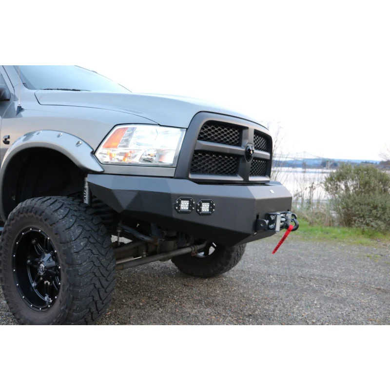 DV8 Offroad 2010-2018 Ram 2500 3500 Steel Front Bumper Model FBDR2-02 - Image 13
