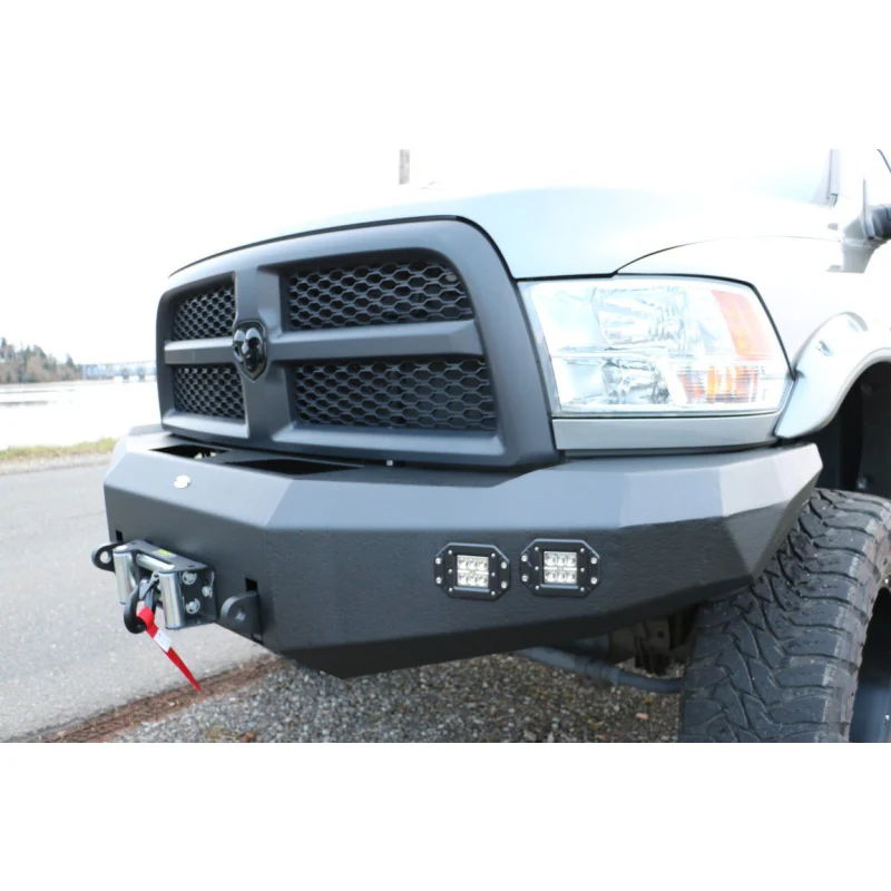 DV8 Offroad 2010-2018 Ram 2500 3500 Steel Front Bumper Model FBDR2-02 - Image 2