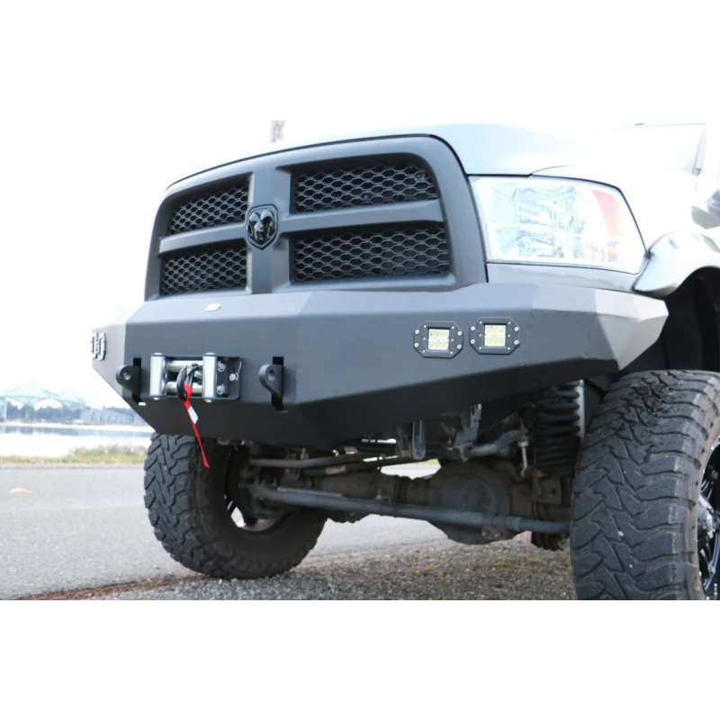 DV8 Offroad 2010-2018 Ram 2500 3500 Steel Front Bumper Model FBDR2-02 - Image 5