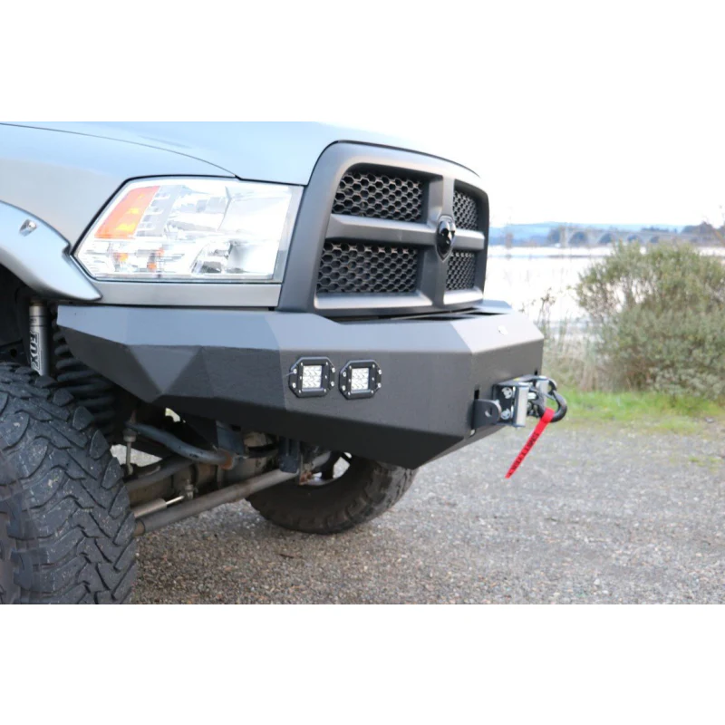 DV8 Offroad 2010-2018 Ram 2500 3500 Steel Front Bumper Model FBDR2-02 - Image 9