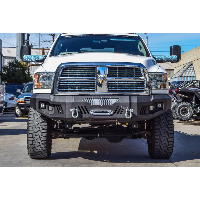 DV8 Offroad 2010-2018 RAM 2500 3500 Steel Front Bumper Model FBDR2-04 - Image 3