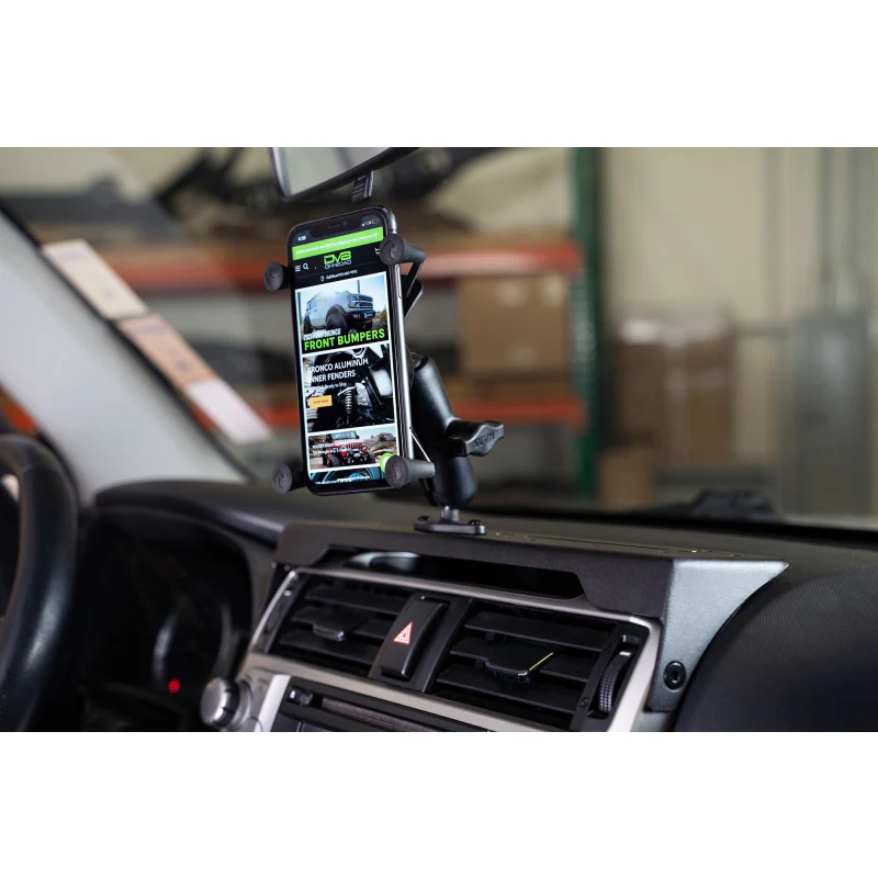 DV8 Offroad 2010-2024 Toyota 4Runner Digital Device Dash Mount Model DMT3-01 - Image 2
