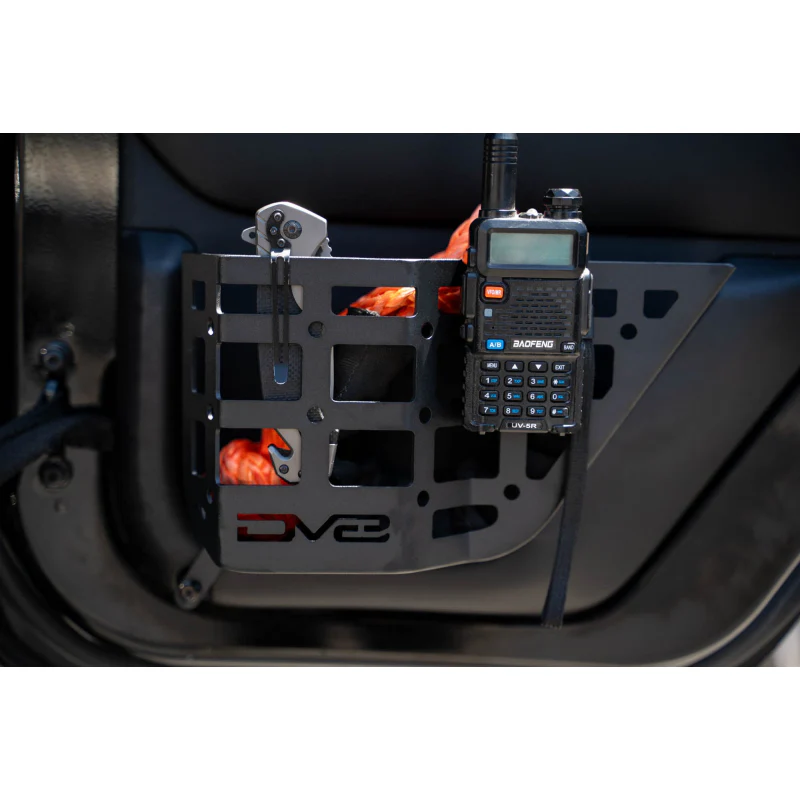 DV8 Offroad 2011-2018 Jeep Wrangler 4-Door Rear Door Pocket Molle Panels Model MPJK-06 - Image 6