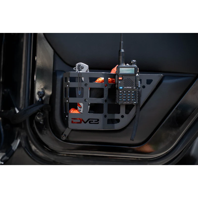 DV8 Offroad 2011-2018 Jeep Wrangler 4-Door Rear Door Pocket Molle Panels Model MPJK-06 - Image 8