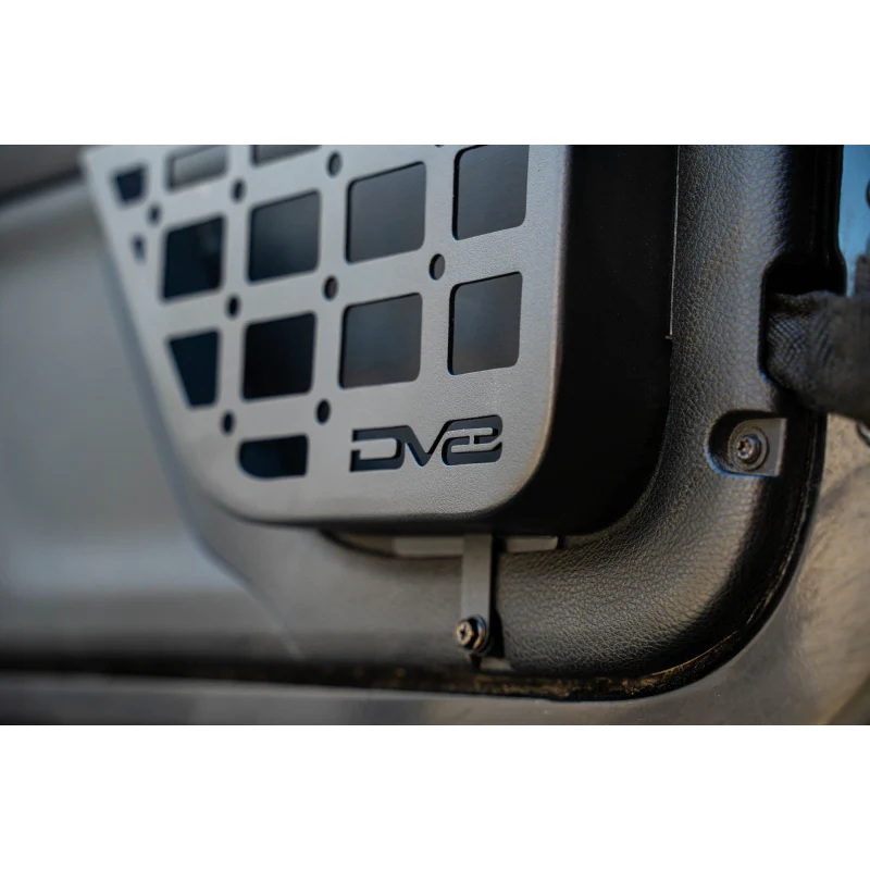 DV8 Offroad 2011-2018 Jeep Wrangler JK 2-Door Slim Front Door ONLY Molle Pockets Model MPJK-07 - Image 10